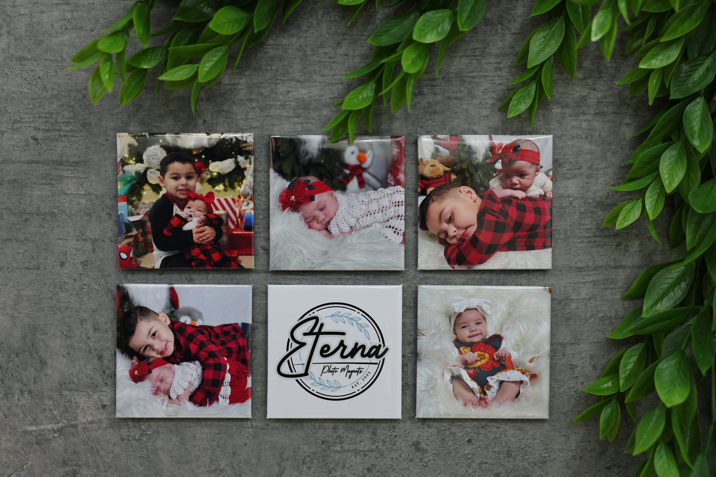 Set of 6 Photo Magnets