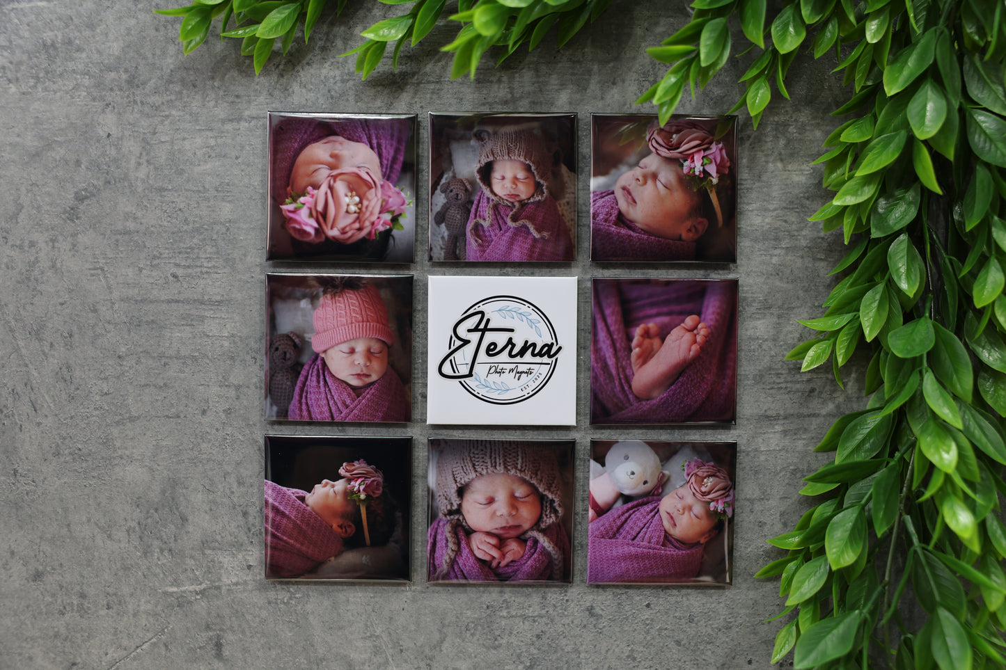 Set of 6 Photo Magnets